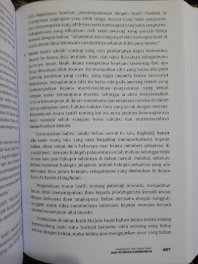 Buku Biografi Empat Imam Mazhab Isi