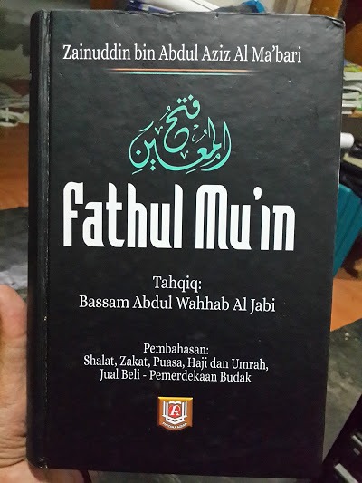 Buku Fathul Mu'in Fikih Lengkap Madzhab Syafii Cover