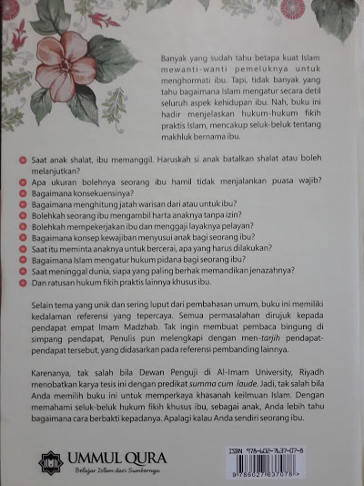 Buku Fikih Ibu Himpunan Hukum Islam Khas Ummahat Cover 2
