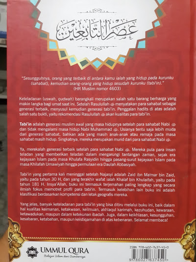 Buku Kisah Para Tabi'in Cover 2