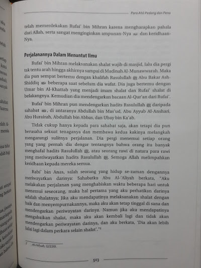 Buku Kisah Para Tabi'in Isi