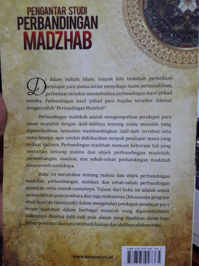 Buku Pengantar Studi Perbandingan Madzhab Cover 2