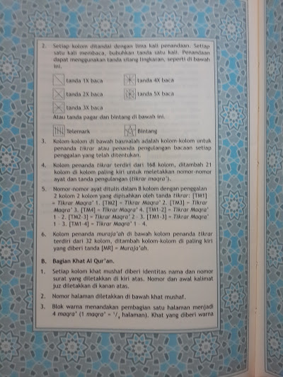 Qur'an Hafalan Tikrar Ukuran A5 Isi 2