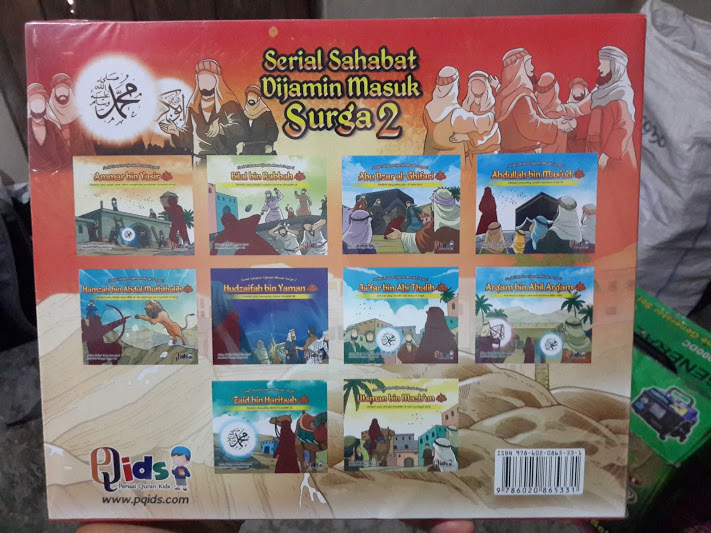 Buku Anak Serial Sahabat Dijamin Masuk Surga Seri 2 Cover Set 2