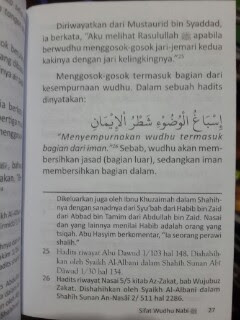 Buku Saku Tuntunan Praktis Wudhu Nabi Isi 2