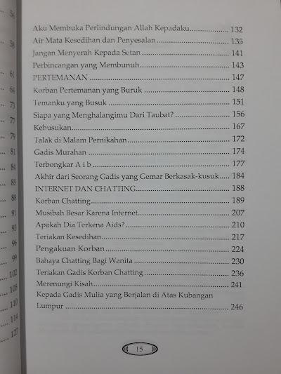Buku Waspadalah Putriku Serigala Mengintaimu Daftar Isi