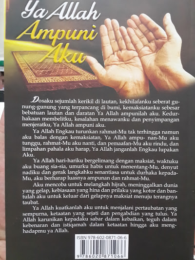 Buku Ya Allah Ampuni Aku Bertaubat Sebelum Terlambat Cover 2