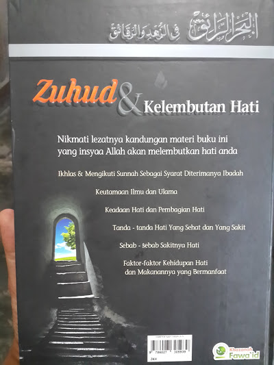Buku Zuhud Dan Kelembutan Hati Cover 2