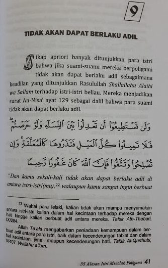 Buku 55 Alasan Istri Menolak Poligami Isi