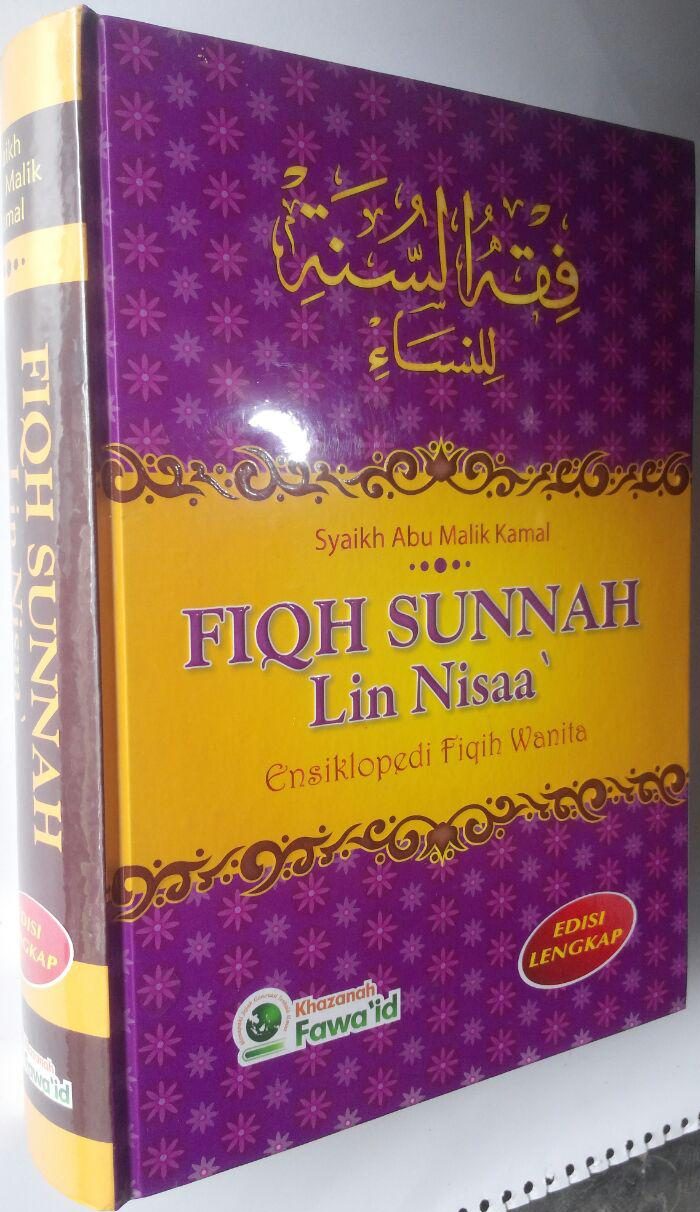Buku Fiqh Sunnah Lin Nisaa Ensiklopedi Fiqih Wanita cover 3
