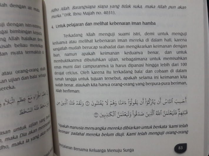 Buku Bersama Keluarga Masuk Surga Isi 2