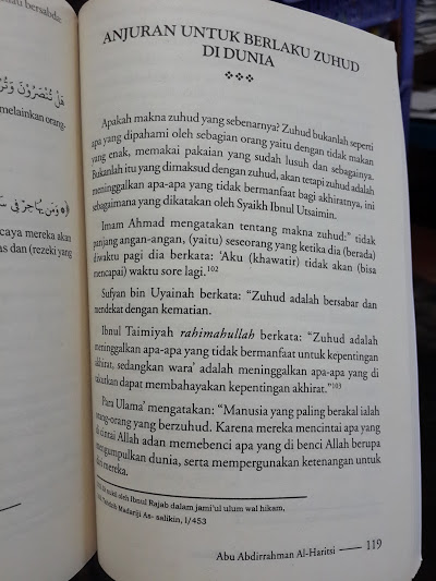 Buku Bila Dunia Menjadi Tujuan Hidup Isi