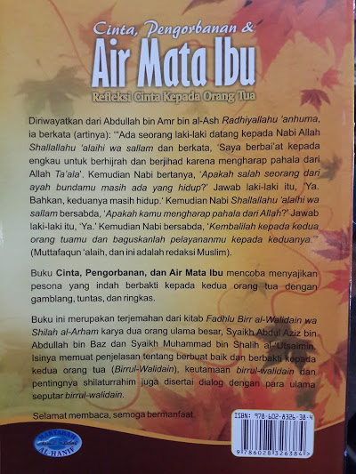 Buku Cinta Pengorbanan Dan Air Mata Ibu Cover 2
