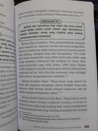 Buku Fikih Masbuq 123 Masalah Seputar Hukum Masbuq Shalat Isi