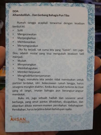 Buku Saku Himpunan Doa Dan Amalan Suami Shalih Cover 2