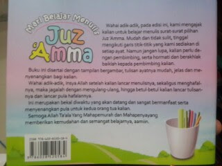 Buku Anak Mari Belajar Menulis Juz Amma Cover 2