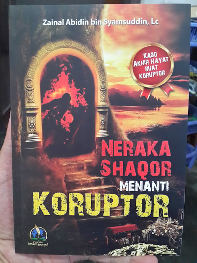 Buku Neraka Saqor Menanti Koruptor Cover