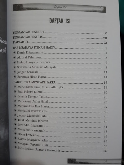 Buku Neraka Saqor Menanti Koruptor Daftar Isi