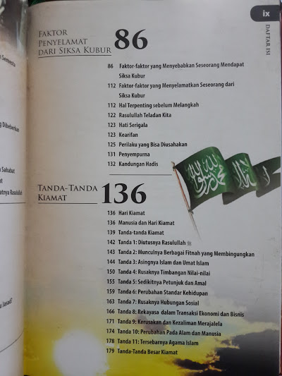 Buku Al-Wa'dul Haq Perjalanan Terakhir Yang Pasti Terjadi Daftar Isi