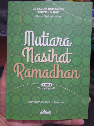 Buku Mutiara Nasihat Ramadhan 20 Kajian Ramadhan Seri 1 Cover