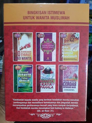 Buku Paket Wanita Muslimah Kumpulan Buku Tema Wanita Cover 2