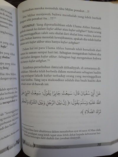 Buku Syarah Aqidah Salaf Isi