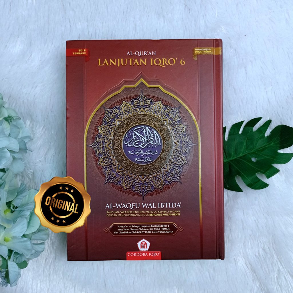 Al-Qur'an Iqro Lanjutan Al-Waqfu Wal Ibtida Ukuran A5