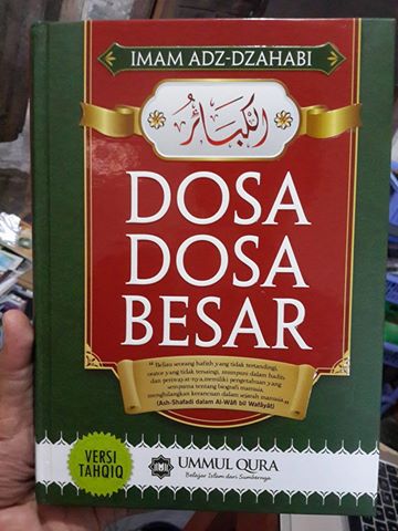 Buku Al-Kabair Dosa Dosa Besar Cover