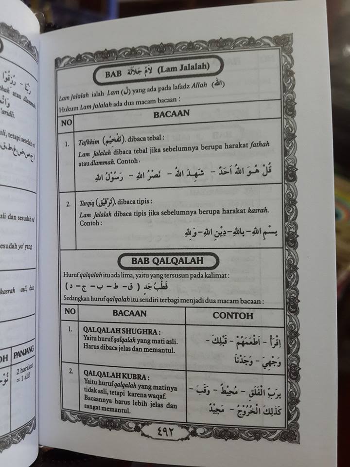 Al-Qur'an Saku Dan Ilmu Tajwid Resleting Ma'sum Isi 2