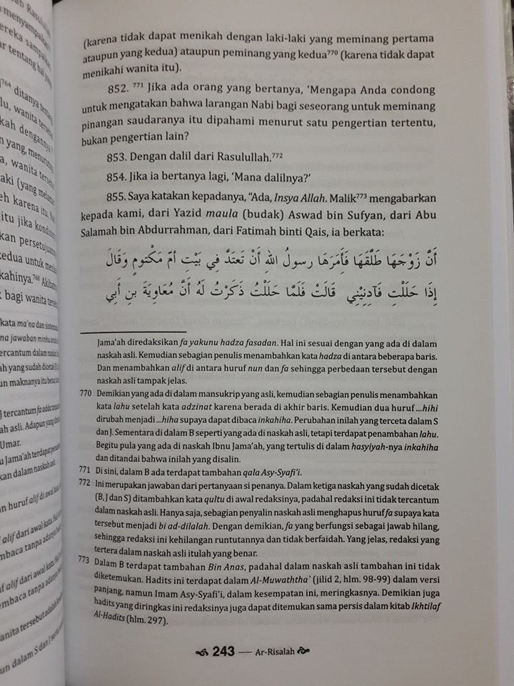 Buku Ar-Risalah Panduan Lengkap Fikih Dan Ushul Fikih Isi
