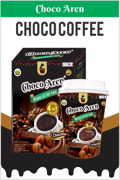 Choco Aren Mbah Uti Rasa Choco Coffee Besar