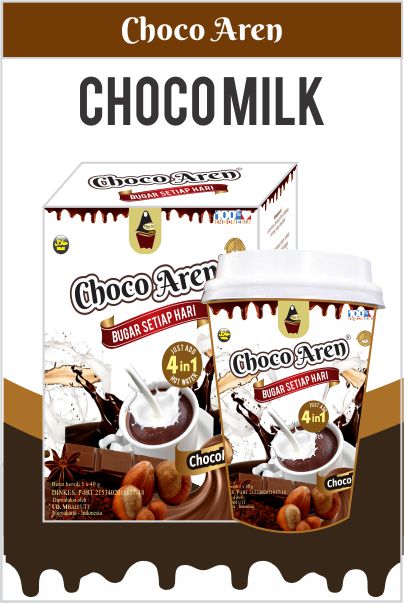 Choco Aren Mbah Uti Rasa Choco Milk Besar
