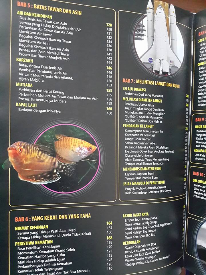Buku Energi Al-Qur'an Mengungkap Keagungan Energi Cinta Daftar Isi