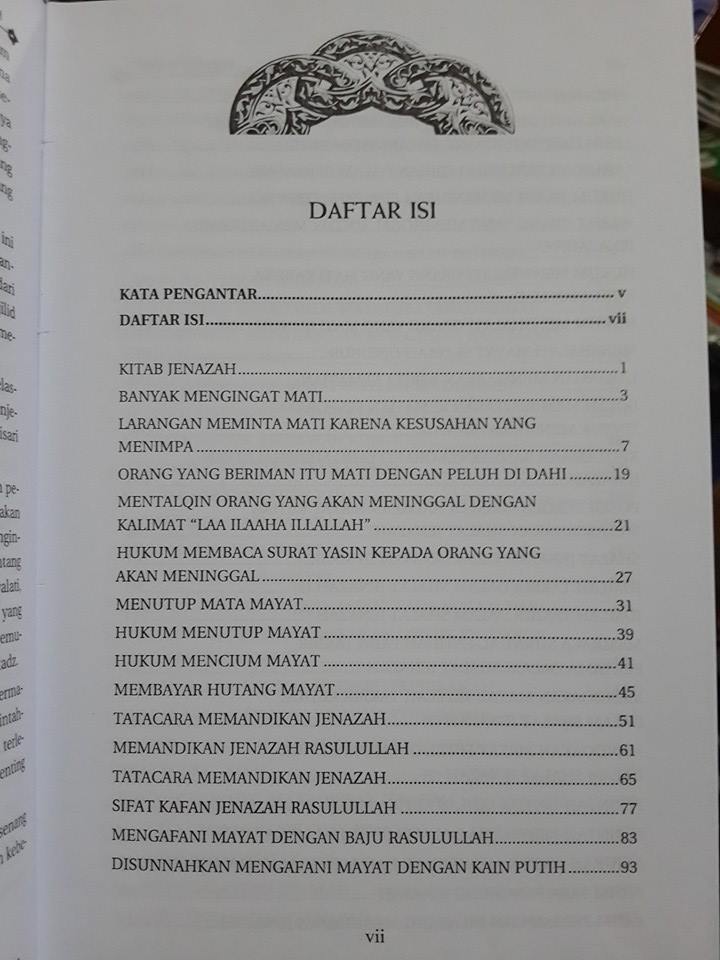 Buku Fikih Jenazah Oleh Syaikh Utsaimin Daftar Isi