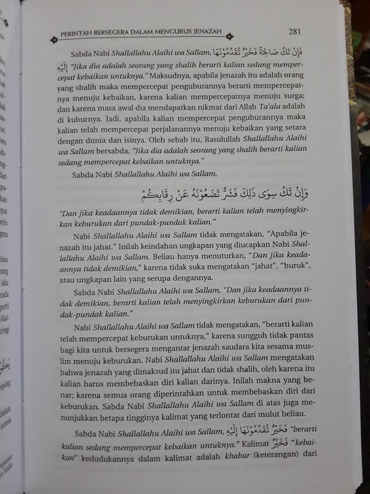 Buku Fikih Jenazah Oleh Syaikh Utsaimin Isi
