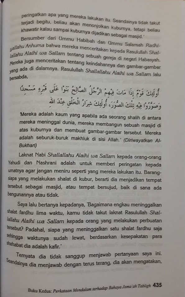 Buku Koreksi Tuntas Terhadap Jamaah Tabligh Isi