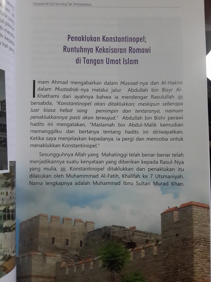 Buku Mukjizat Al-Qur'an Yang Tak Terbantahkan Isi 2