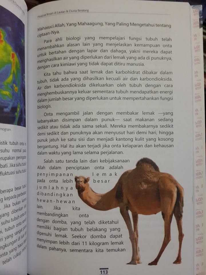 Buku Mukjizat Ilmiah Di Lautan Dan Dunia Binatang Isi