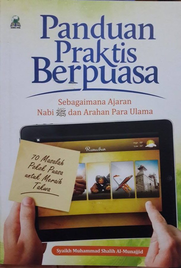 Buku Panduan Praktis Berpuasa Sebagaimana Ajaran Nabi Cover