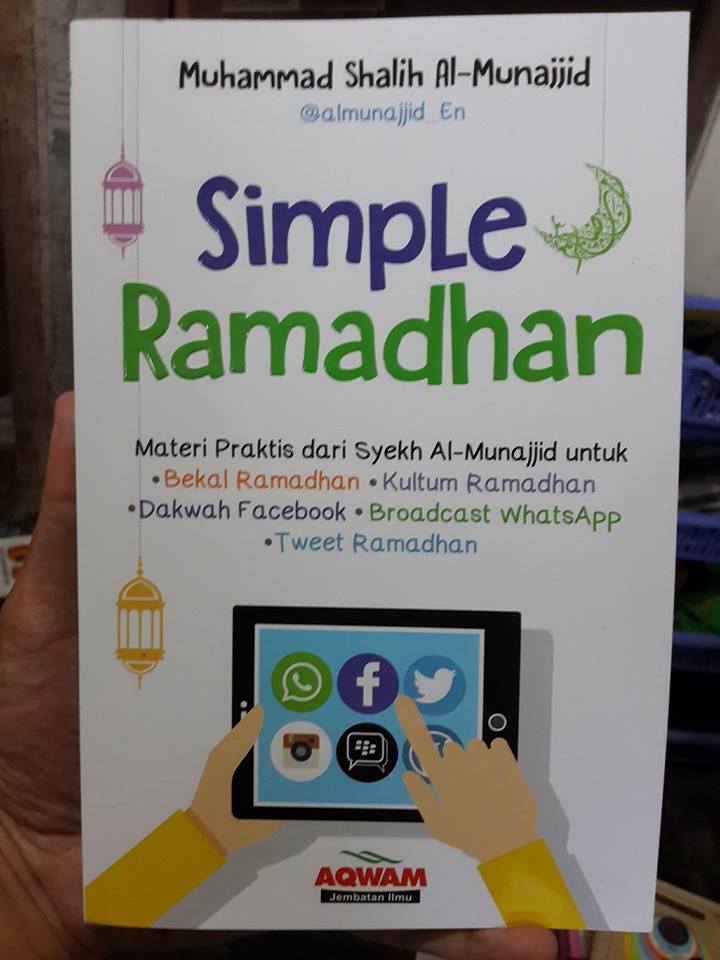 Buku Simple Ramadhan Materi Praktis Ramadhan Cover