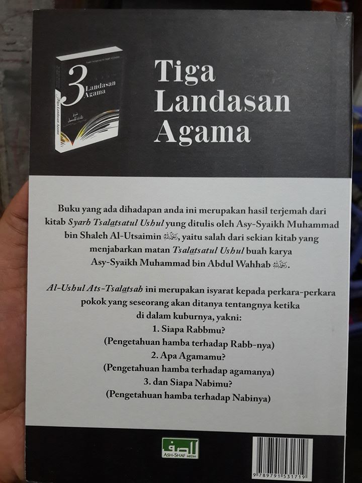 3 syarah landasan agama buku cover 2