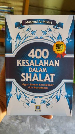 Buku 400 Kesalahan Dalam Shalat cover