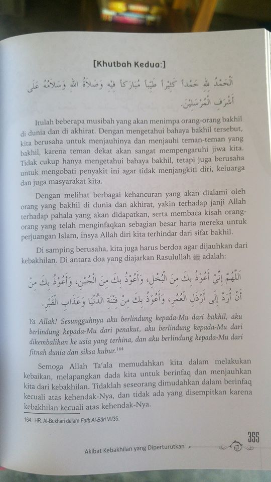 Buku 52 Khutbah Jum'at Praktis isi