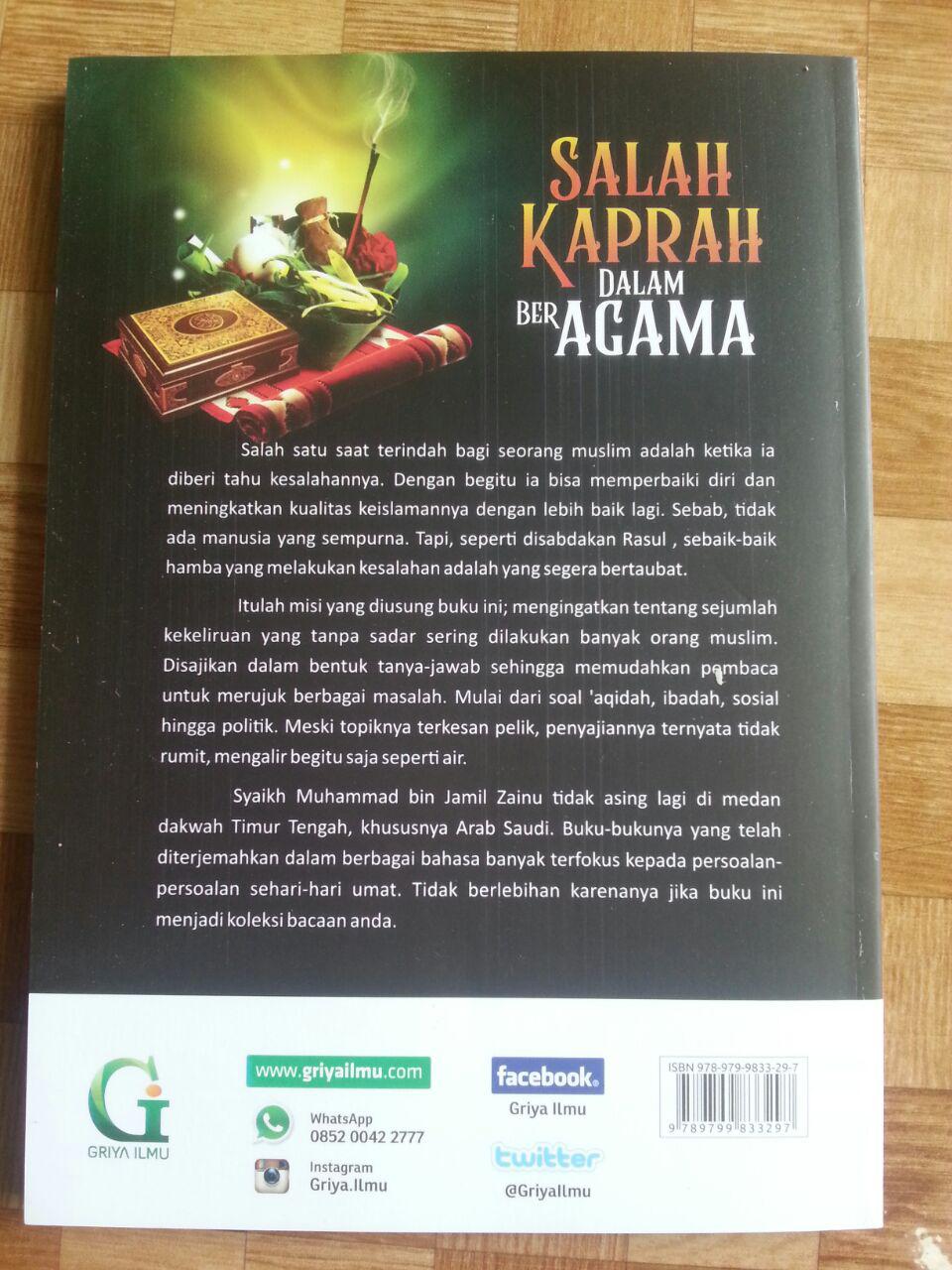 Buku Salah Kaprah Dalam Beragama cover