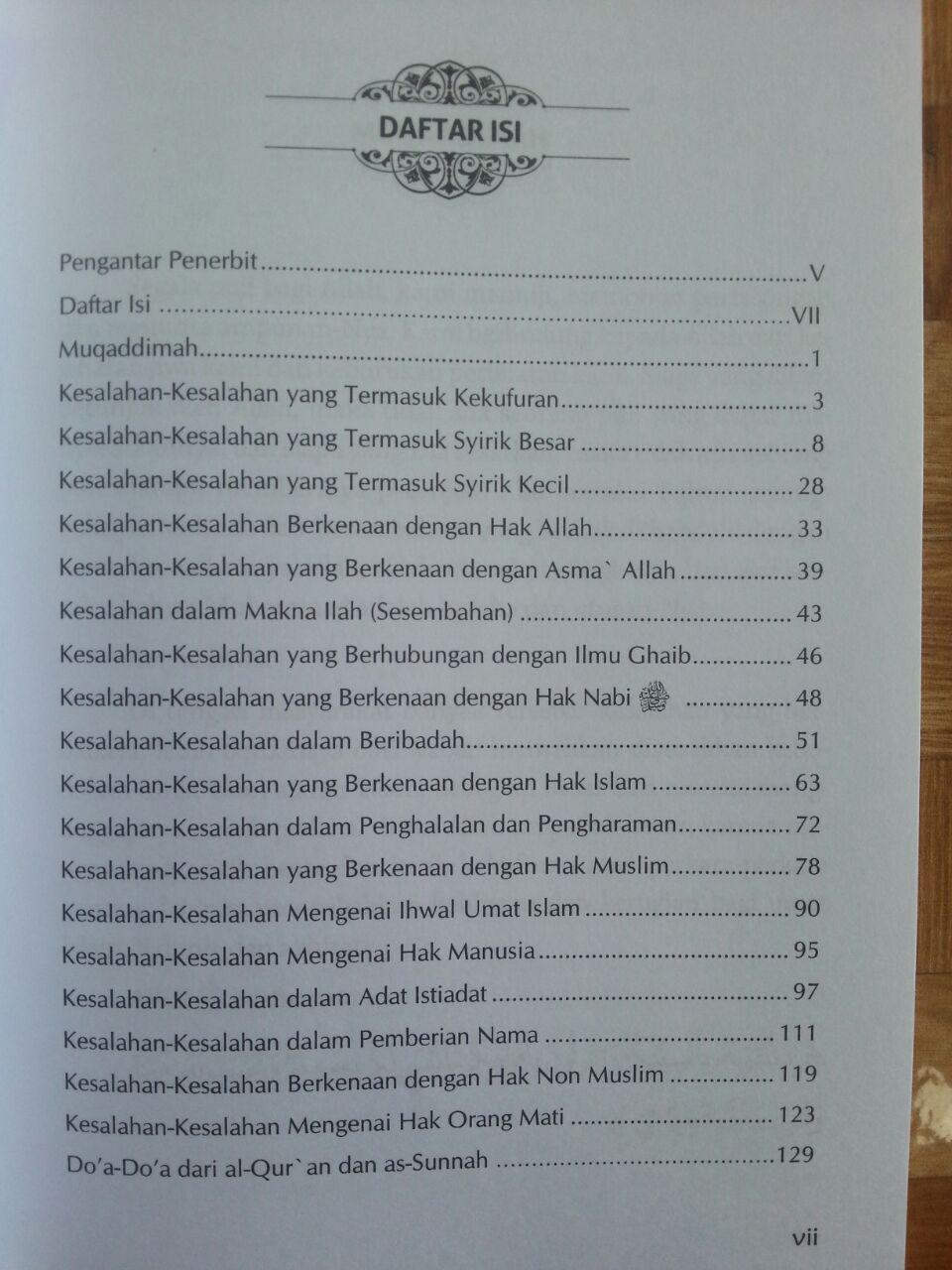 Buku Salah Kaprah Dalam Beragama isi 2