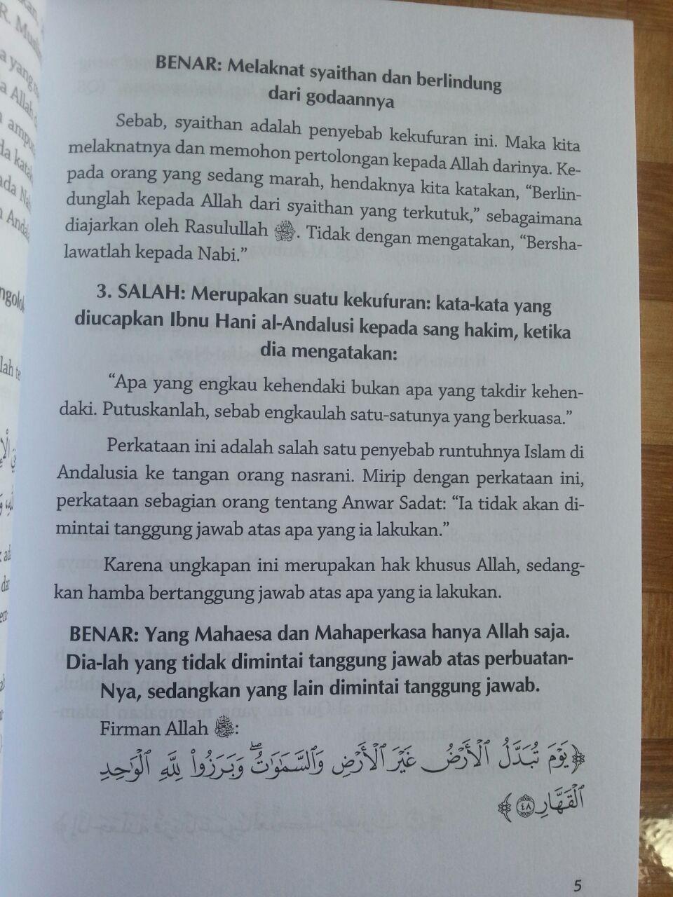 Buku Salah Kaprah Dalam Beragama isi 3