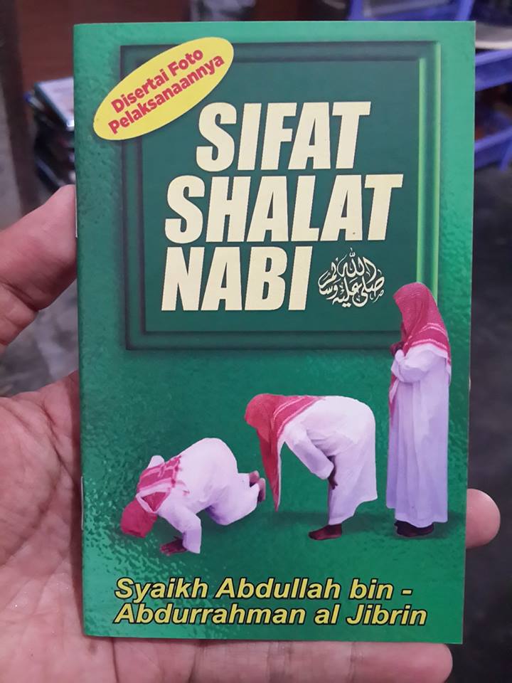 Sifat Shalat Nabi buku saku cover