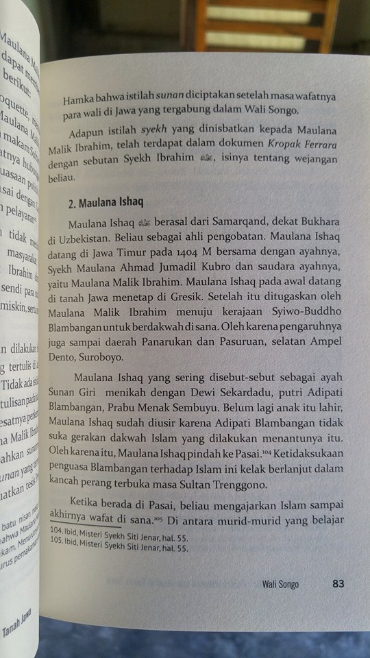 Walisongo Gelora Dakwah Dan Jihad Di Tanah Jawa Buku isi