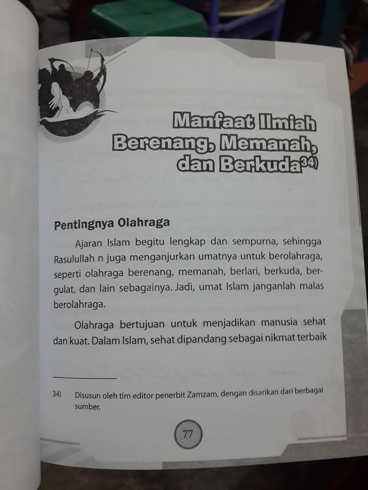 berenang memanah dan berkuda buku isi
