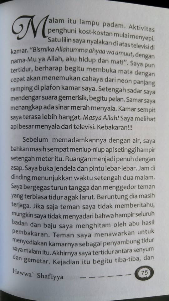 Buku Amanah Yang Tertunda isi